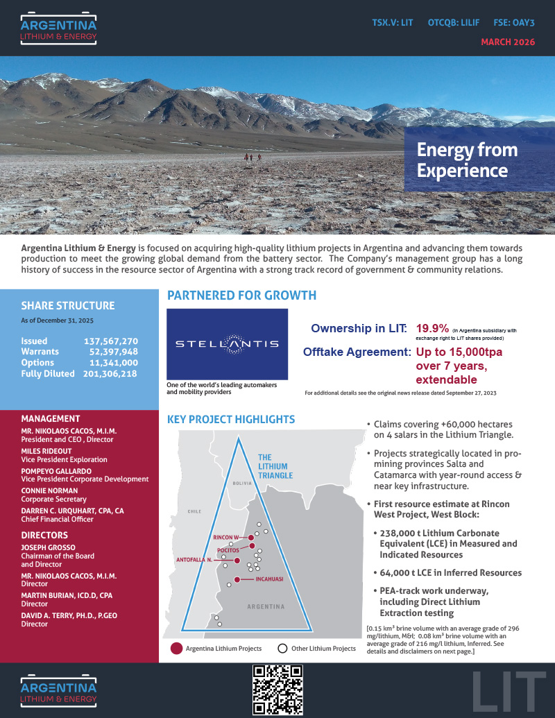 Fact Sheet - March 2026